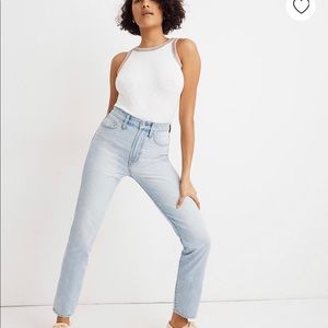 SOLD Madewell Curvy Perfect Vintage Jean 27P in Fitzpatrick